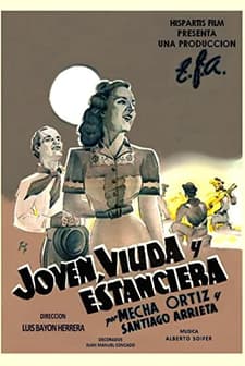 Joven, Viuda Y Estanciera (1941) afişi