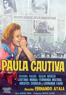 Paula Cautiva (1963) afişi