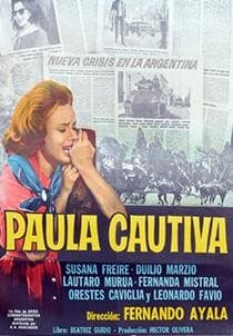Paula Cautiva (1963) afişi