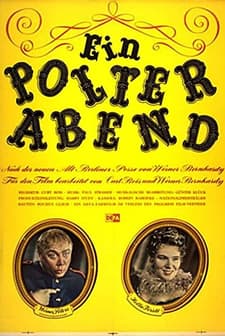 Ein Polterabend (1955) afişi
