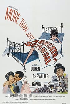 A Breath Of Scandal (1960) afişi