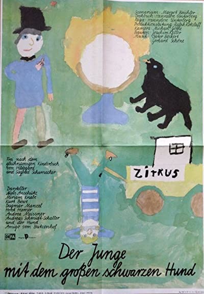 Der Junge Mit Dem Großen Schwarzen Hund (1986) afişi