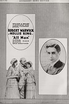 All Man (1916) afişi
