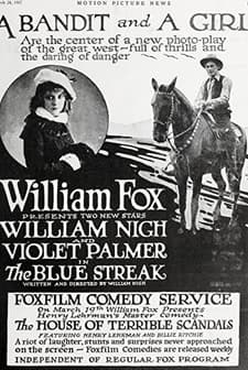 The Blue Streak (1917) afişi