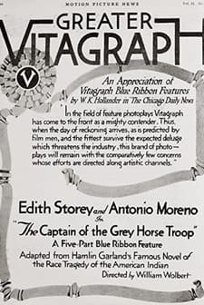 Captain Of The Gray Horse Troop (1917) afişi