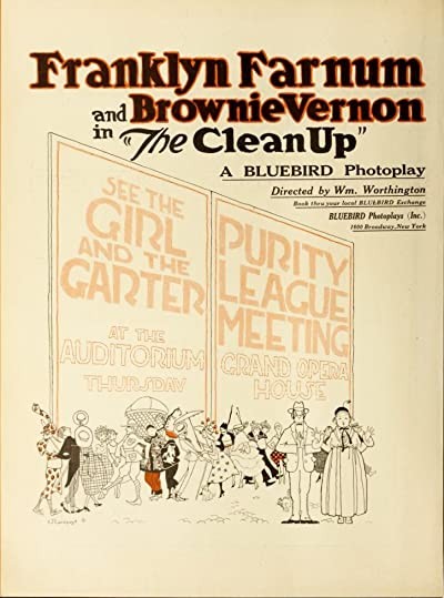 The Clean-up (1917) afişi