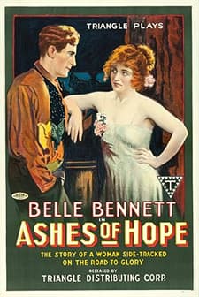 Ashes Of Hope (1917) afişi