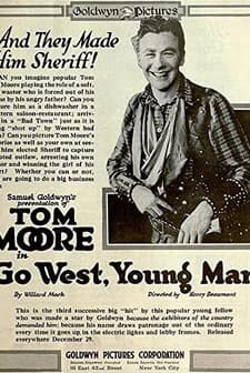 Go West, Young Man (1918) afişi