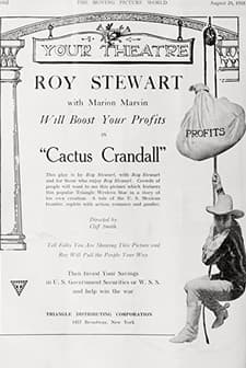 Cactus Crandall (1918) afişi