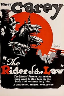 Rider Of The Law (1919) afişi