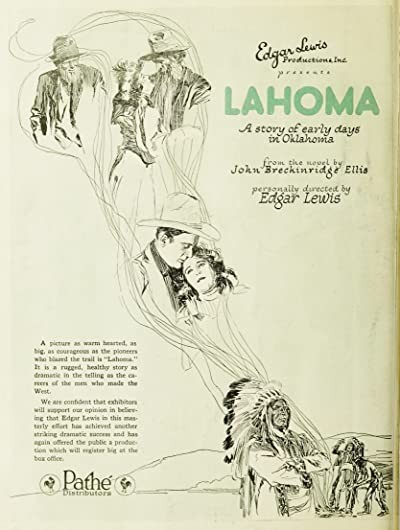 Lahoma (1920) afişi