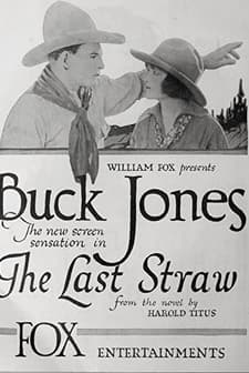 The Last Straw (1920) afişi