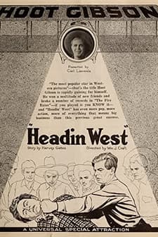 Headin' West (1922) afişi