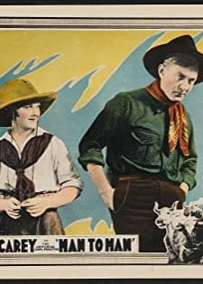 Man to Man (1922) afişi