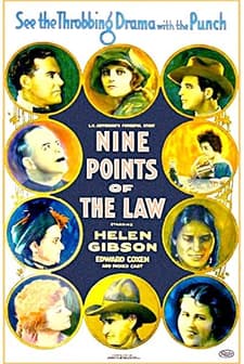 Nine Points Of The Law (1922) afişi