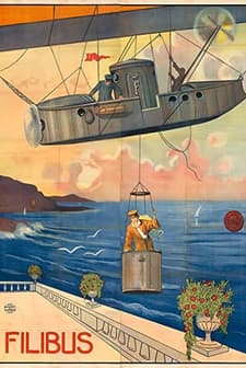 Filibus: Göklerin Gizemli Korsanı (1915) afişi