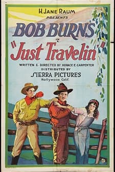 Just Travelin' (1925) afişi