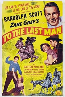 To The Last Man (1933) afişi
