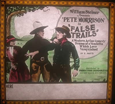 False Trails (1924) afişi