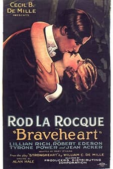 Braveheart (1925) afişi