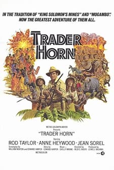 Trader Horn (1973) afişi