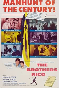 Brothers Rico (1957) afişi