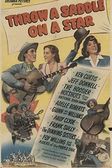 Throw A Saddle On A Star (1946) afişi