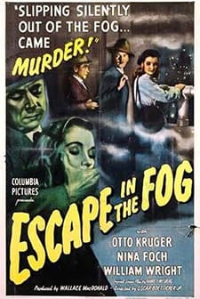 Escape In The Fog (1945) afişi