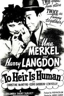 To Heir Is Human (1944) afişi