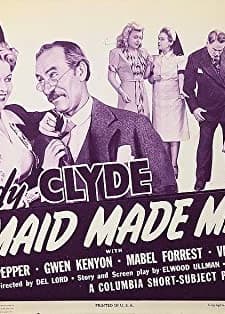 A Maid Made Mad (1943) afişi