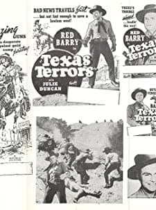 Texas Terrors (1940) afişi