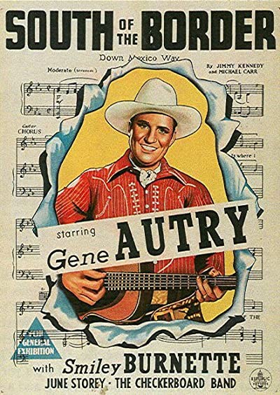 South of the Border (1939) afişi