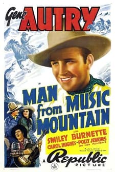 Man From Music Mountain (1938) afişi