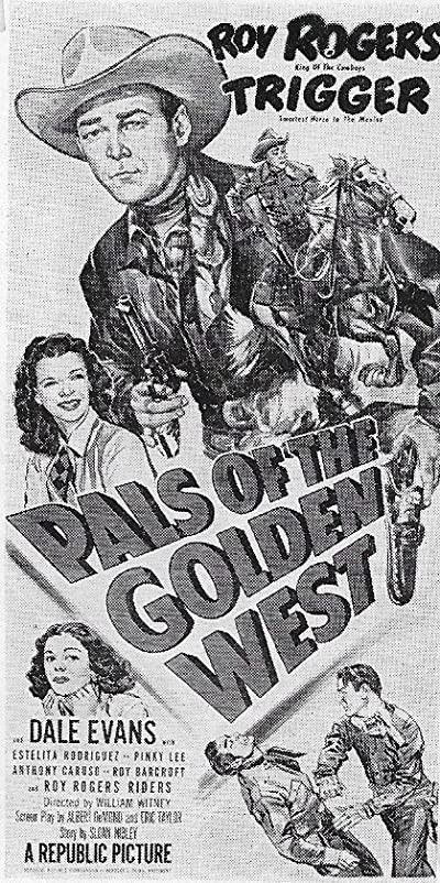 Pals Of The Golden West (1951) afişi