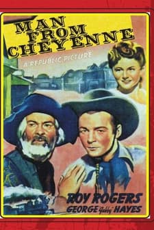 Man From Cheyenne (1942) afişi
