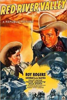 Red River Valley (1941) afişi