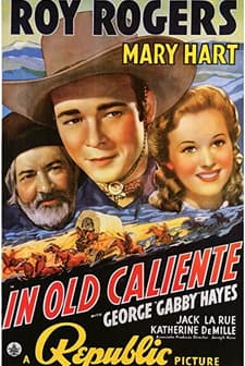 ın Old Caliente (1939) afişi