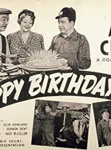 Sappy Birthday (1942) afişi