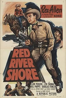 Red River Shore (1953) afişi