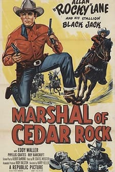 Marshal Of Cedar Rock (1953) afişi