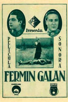 Fermín Galán (1931) afişi