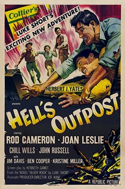 Hell's Outpost (1954) afişi