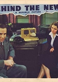Behind The News (1940) afişi