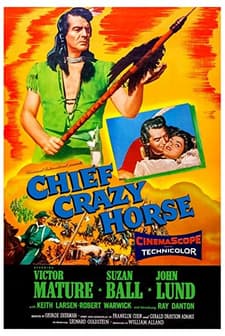 Chief Crazy Horse (1955) afişi