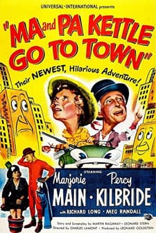 Ma And Pa Kettle Go To Town (1950) afişi