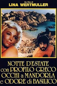 Notte d'estate con profilo greco, occhi a mandorla e odore di basilico (1986) afişi