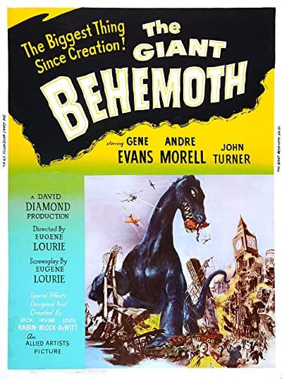 Behemoth the Sea Monster (1959) afişi