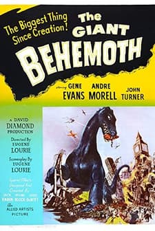 Behemoth the Sea Monster (1959) afişi
