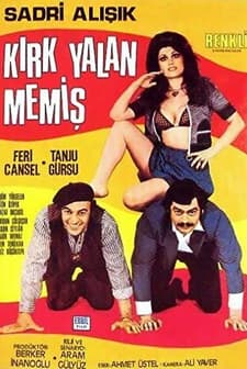Kırk Yalan Memiş (1972) afişi