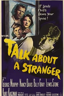 Talk About A Stranger (1952) afişi
